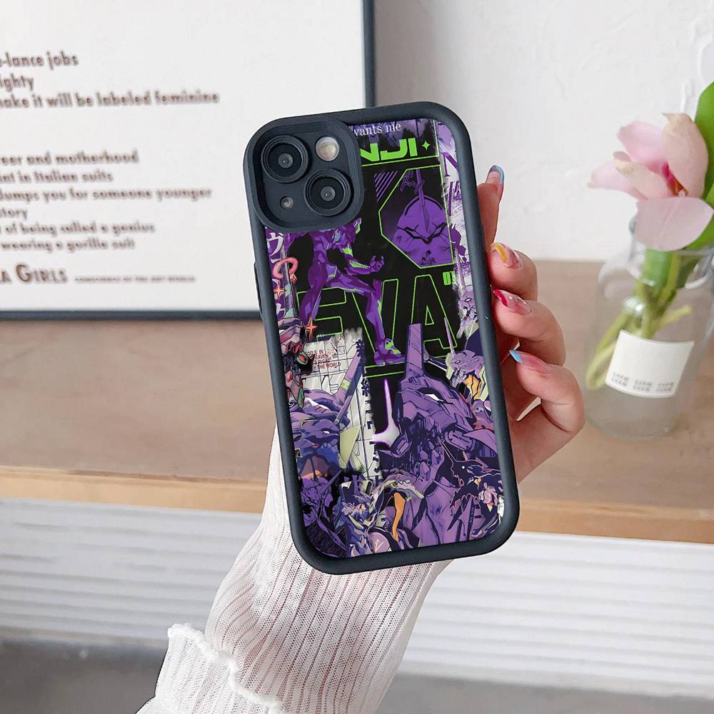 N-Neon G-Genesis E-Evangelion Phone Case For IPhone 17 16 15 14 13 Pro Max Plus 12 11 Cover