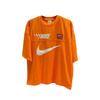 Comfortable Casual Loose Breathable Round Neck Short Sleeve T-Shirt Men Tops Orange FB7255-885
