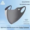 PEAK Women's Ice Silk Sun Protection Mask – Breathable UV Face Shield with Eye Corner Coverage for a Slimmer Look