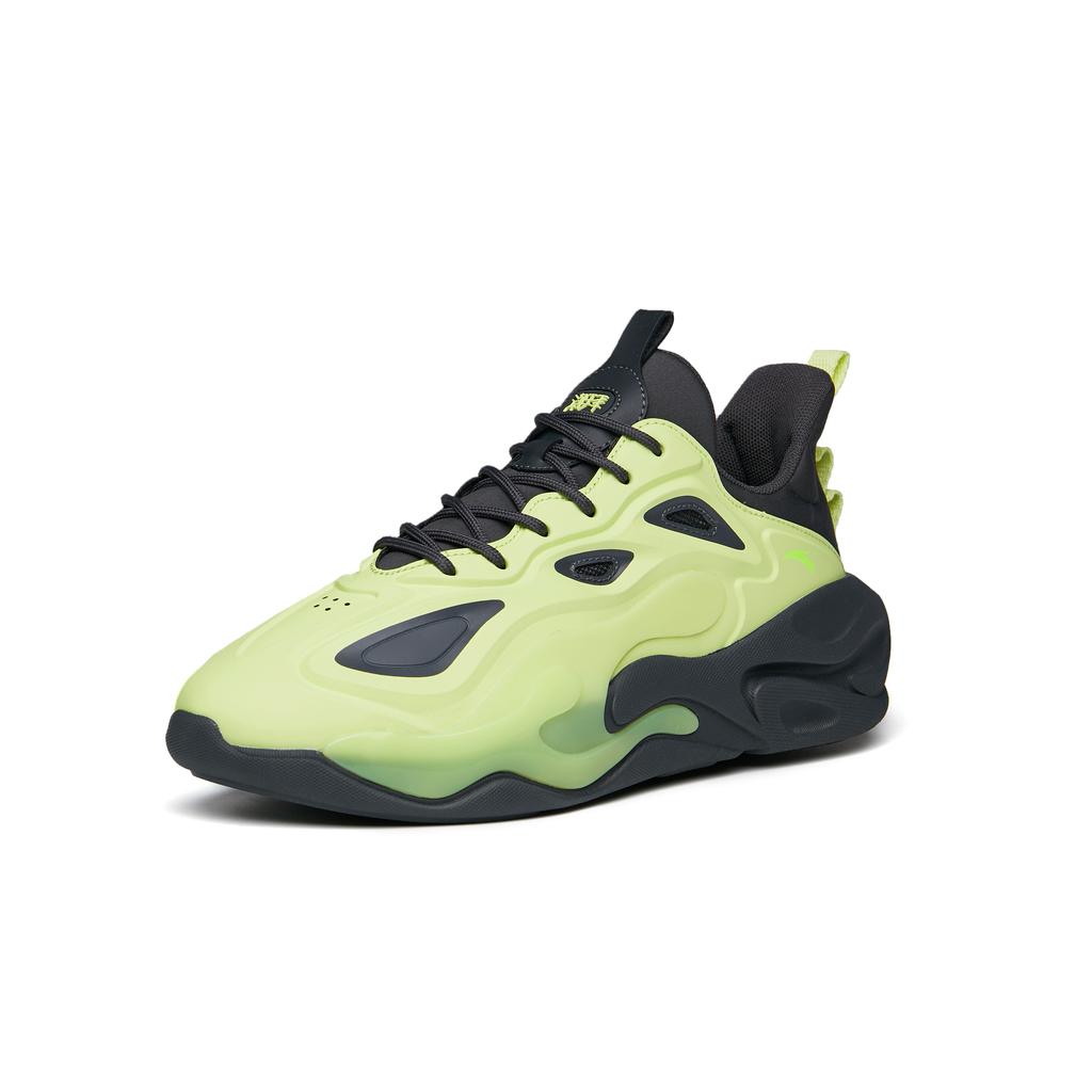 Anta Chao Bai 2.0 Low Top Sports Casual Shoes Men Sneakers Green Gray 112218840-5