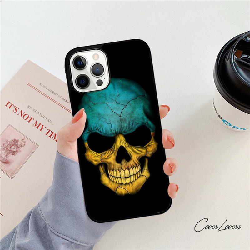 U-kraine Flag art work Phone Case For Apple iPhone 17 Air Pro Max Plus Coque For iPhone 14 15 16 13 12 Max Cover