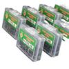 100pcs Boxed Tube Maruse Hooks Black High Carbon Steel Coon And Sea Fishing Hooks With Ring And Barbed Wire