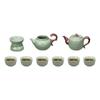 Ba Fang Li Dragon Roaming the World 10-Piece Ceramic Tea Set