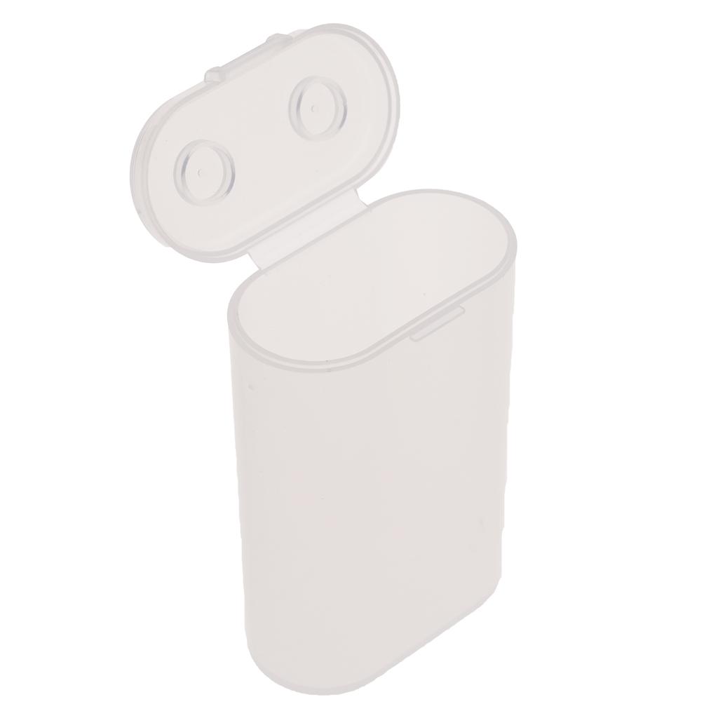 PP Battery Container for 2pc 21700 Battery Storage Safeguards Your Batteries from Short Circuit Accident Drop Box