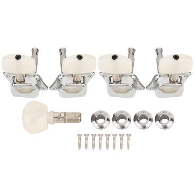Banjo Stimmwirbel Kopf Stimmknopf Halbgeschlossene Saite 4 + 1 Musikinstrument Zubehör