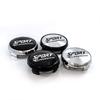 65MM SPORT EDITION Car Vehicle Wheel Hub Center Cap Cover New ABS Black Silver Universal High Quality Durable Exterior Car Accessories