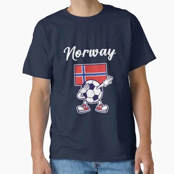 Norway Dabbing Football Soccer Ball Norway C Made In UsaAus TShirt S2xl S