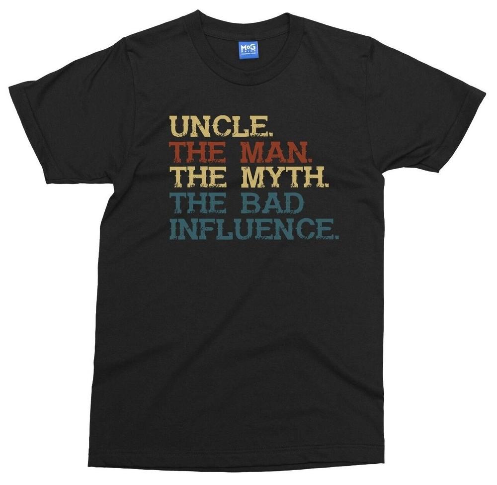 

Uncle Funny T-shirt Men Retro Vintage Tee Father’s Day Dad Joke Gift Men’s Top 2XL