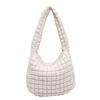 Large Capacity Cloud Bag 2025 Autumn New Niche One-shoulder Dumpling Bag Crossbody Down Pleated Tote Bag Women