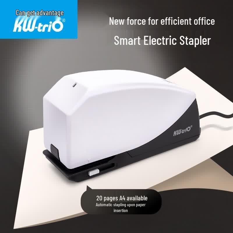 KW-triO Smart Automatic Electric Stapler CN Plug (adapter Included)