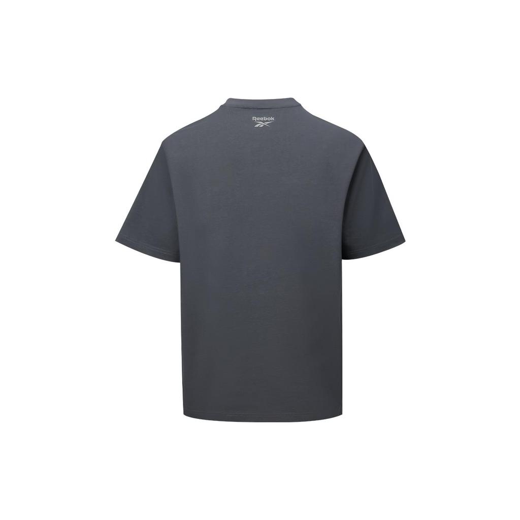 Reebok T Shirt Unisex Charcoal Black 25SRE405UGH1
