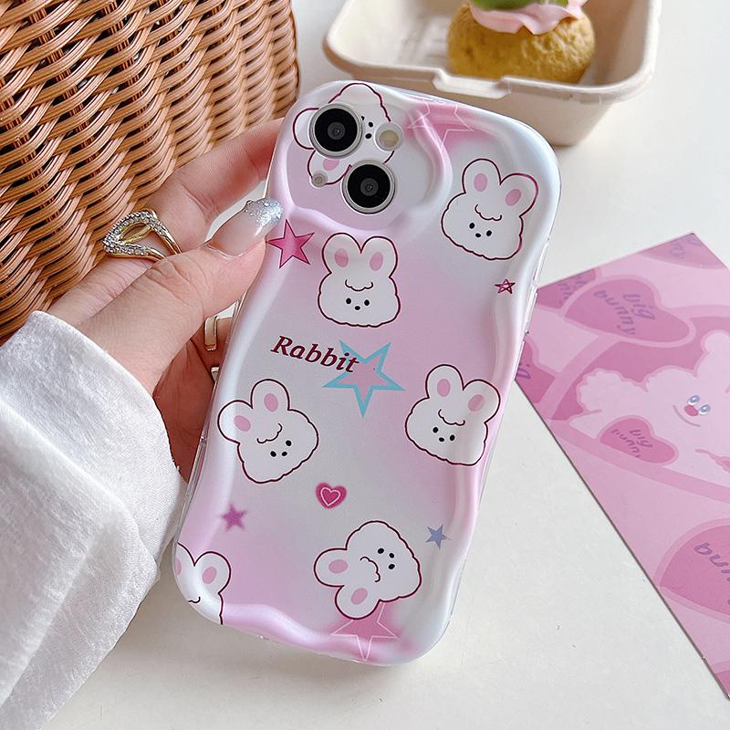 Милый чехол для телефона Samsung S25 S24 FE A55 S24 Ultra A35 A54 Xiaomi 14T 13T Redmi 14C 13C Redmi Note 13 Pro Realme C65 C67 IPhone 16 Reno 12 Cover Vivo Y36 4G