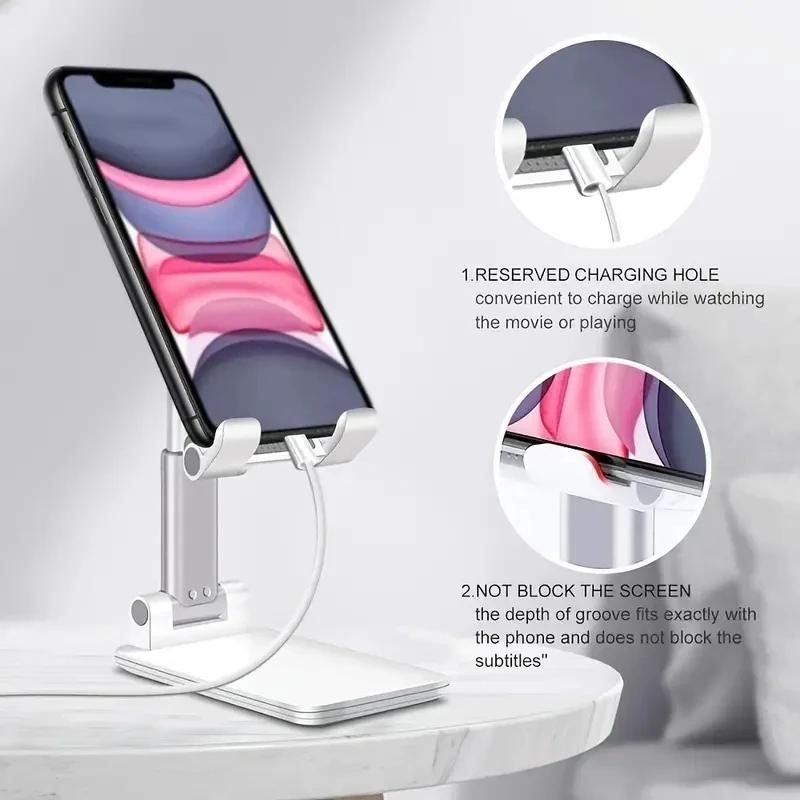 1Pcs Adjustable Tablet Holder Universal Phone Stand For Desk Foldable Cell Phone Stand Accessories For Phone Pad