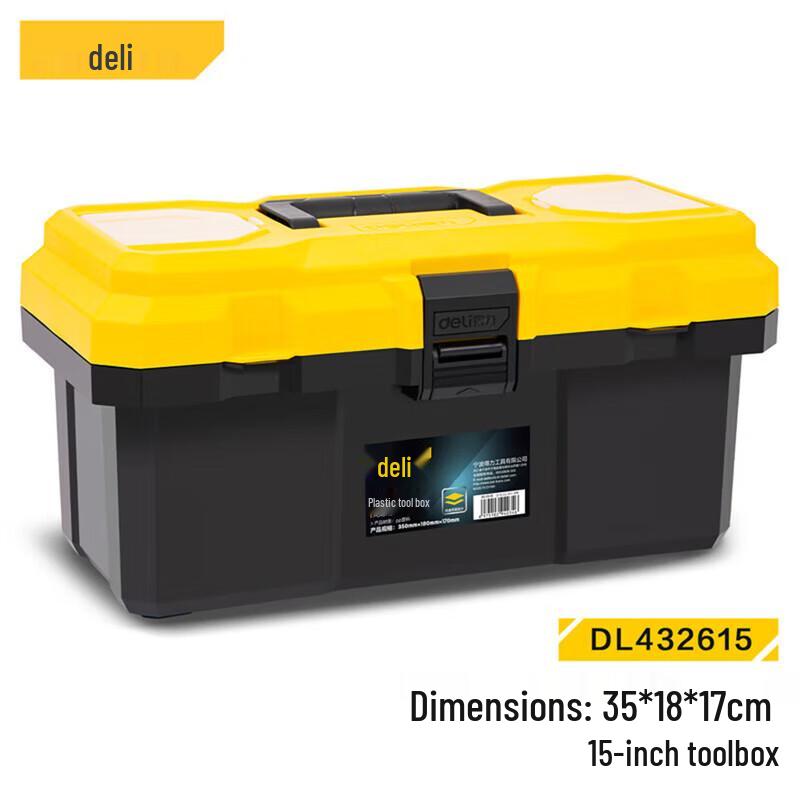 Deli DL432615 Portable Empty Tool Box