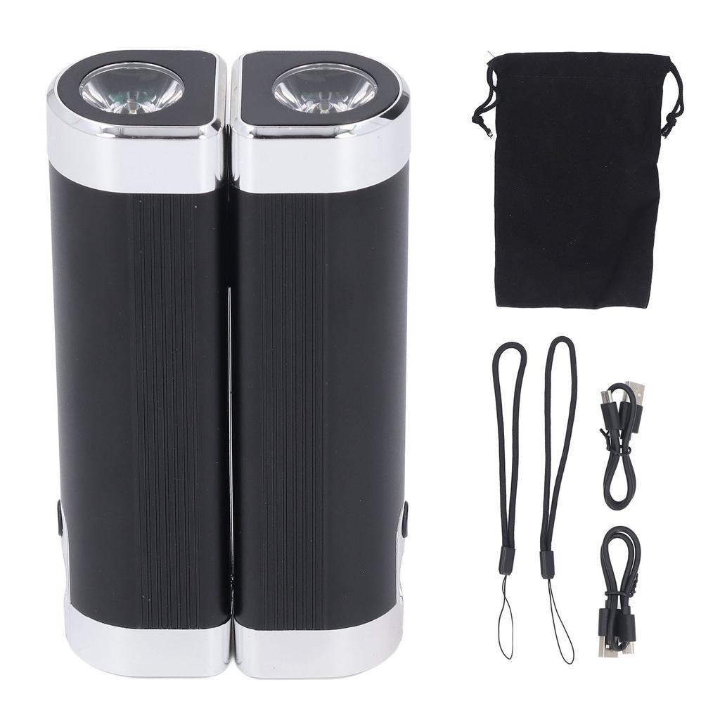 Split Magnetic Hand Warmers 3 Heating Levels 3 in 1 Electric Hand Warmer Power Bank Flashlight
