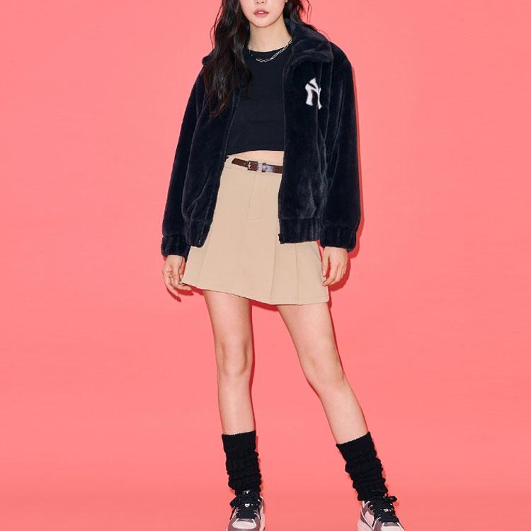 New MLB Jackets Unisex Black 3AFDV0236-50BKS