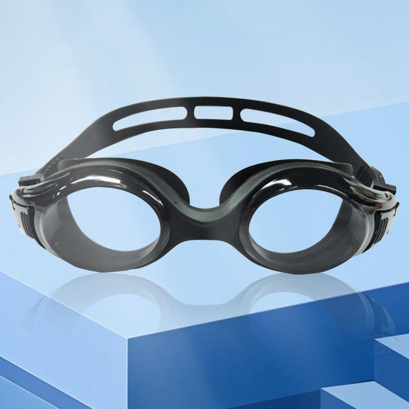 High-definition Professional Anti-fog Comfortable Goggles Anti-fog Ultraviolet-proof Swimming Goggles for Adults чёрный