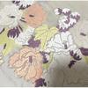 Used New, Fukuro Obi (a type of kimono sash), Nishijin-ori (textile woven in Nishijin, Kyoto), seasonal flowers