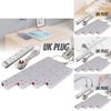 13a British Power Strip With 3 Meter Extension Cord And Multiple Outlets For Enhanced Convenience
