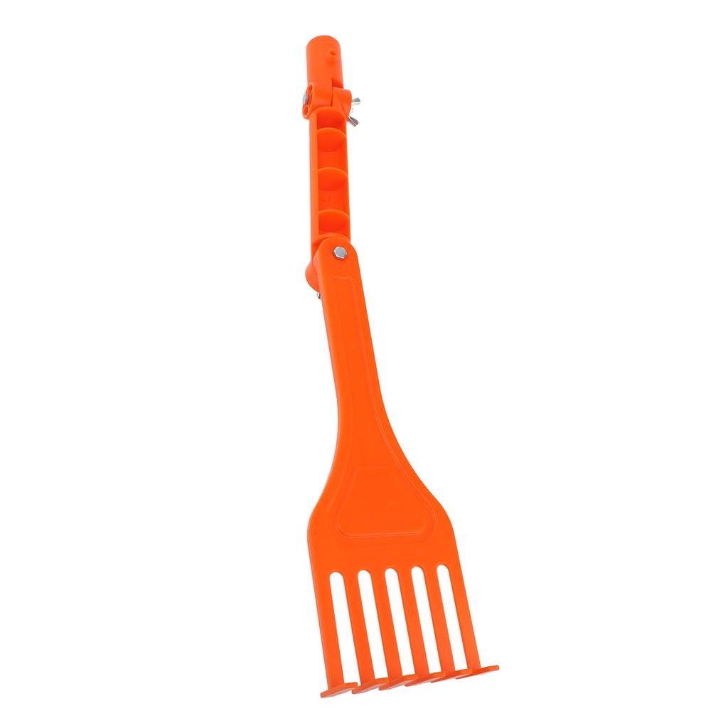 Hand Rake with Rotatable Handle ABS Small Leaves Rake Mini Garden Rake for Lawn Yard Flower Bed