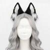 Tier Katzenohren Stirnband Flauschiges Cosplay Stirnband Praktisch Lolita Ohren Kopfschmuck Foto