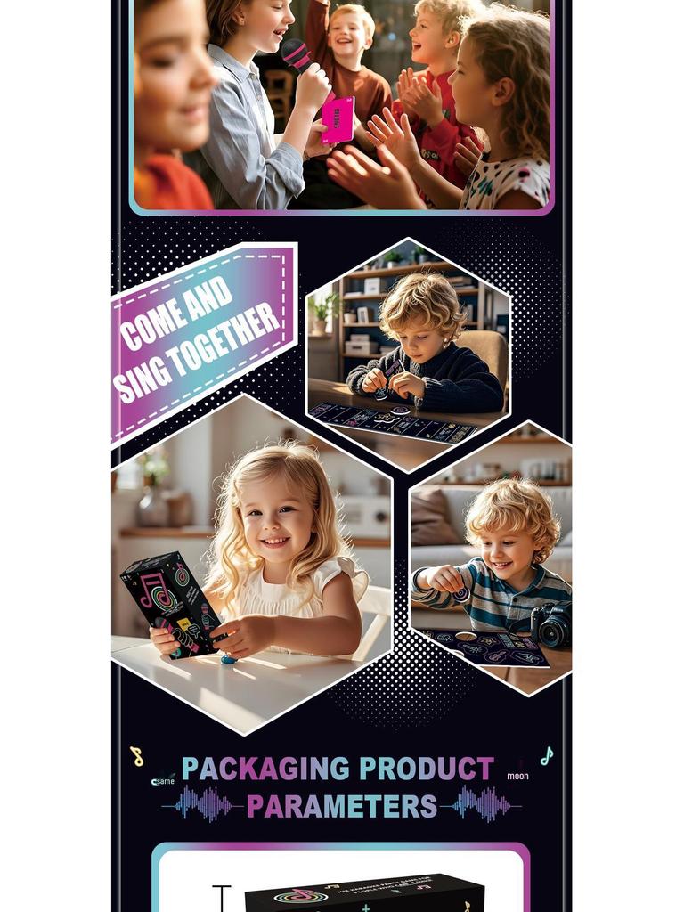 LuckyEgg Interactive Microphone Board Game Toy