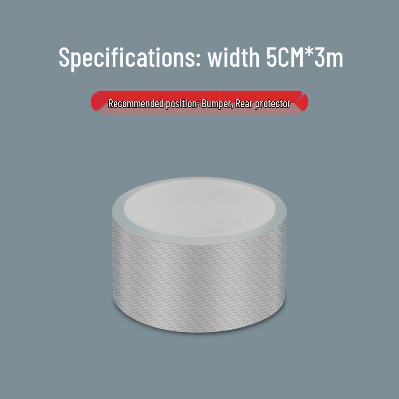 Carbon Fiber Universal Bumper & Sill Protector Sticker