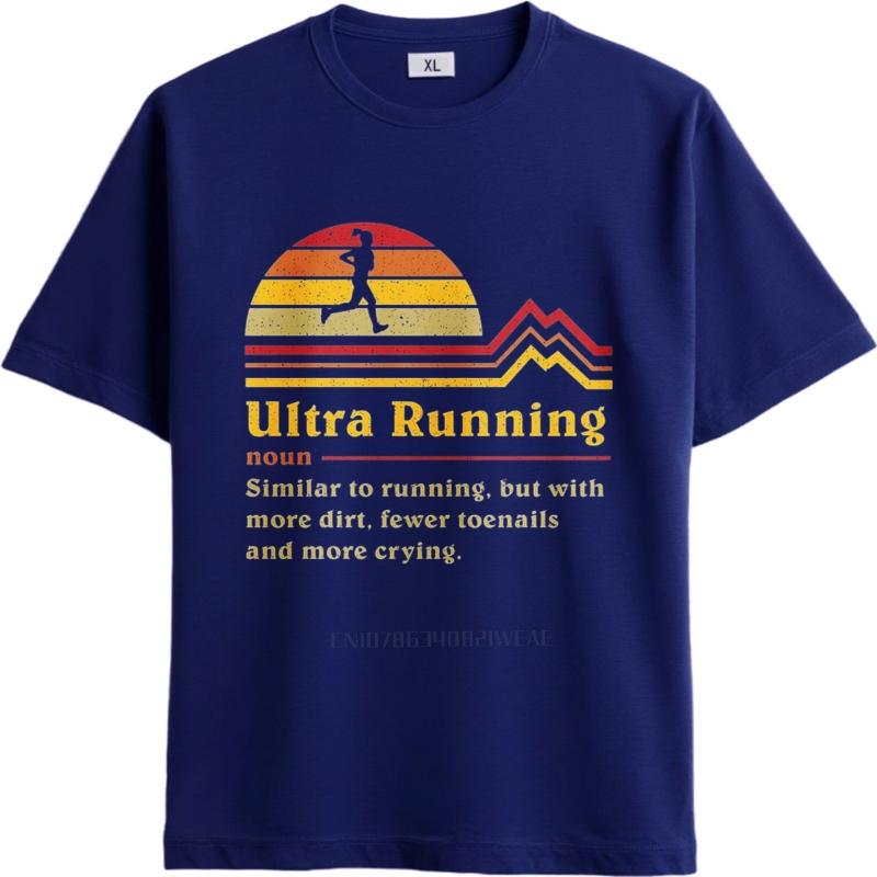 Streetwear Summer Women T Shirt Ultra Running Noun Definition Graphic Short Sleeve Street Wear ONeck Teeshirt