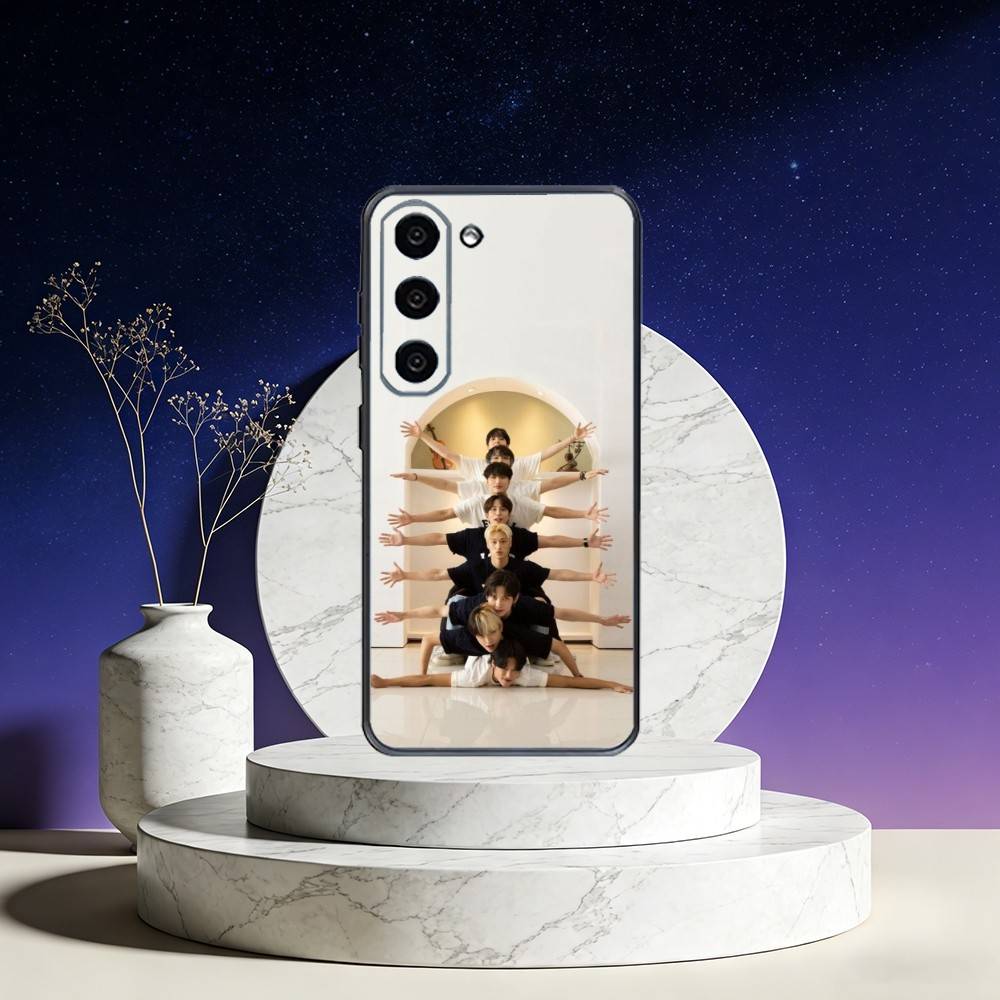 A-ATEEZ In Your Fantasy Phone Case For Samsung Galaxy A73,A72,A71,A70,A53,A52,A51,Others Soft Black Cover