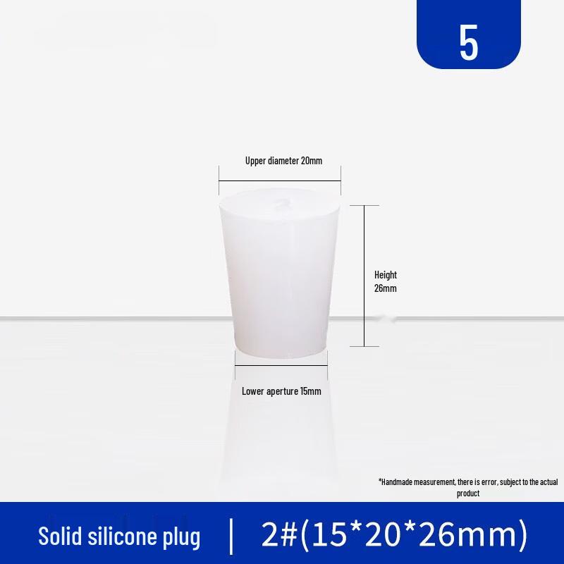 

Heat & Chemical Resistant Solid Silicone Plugs