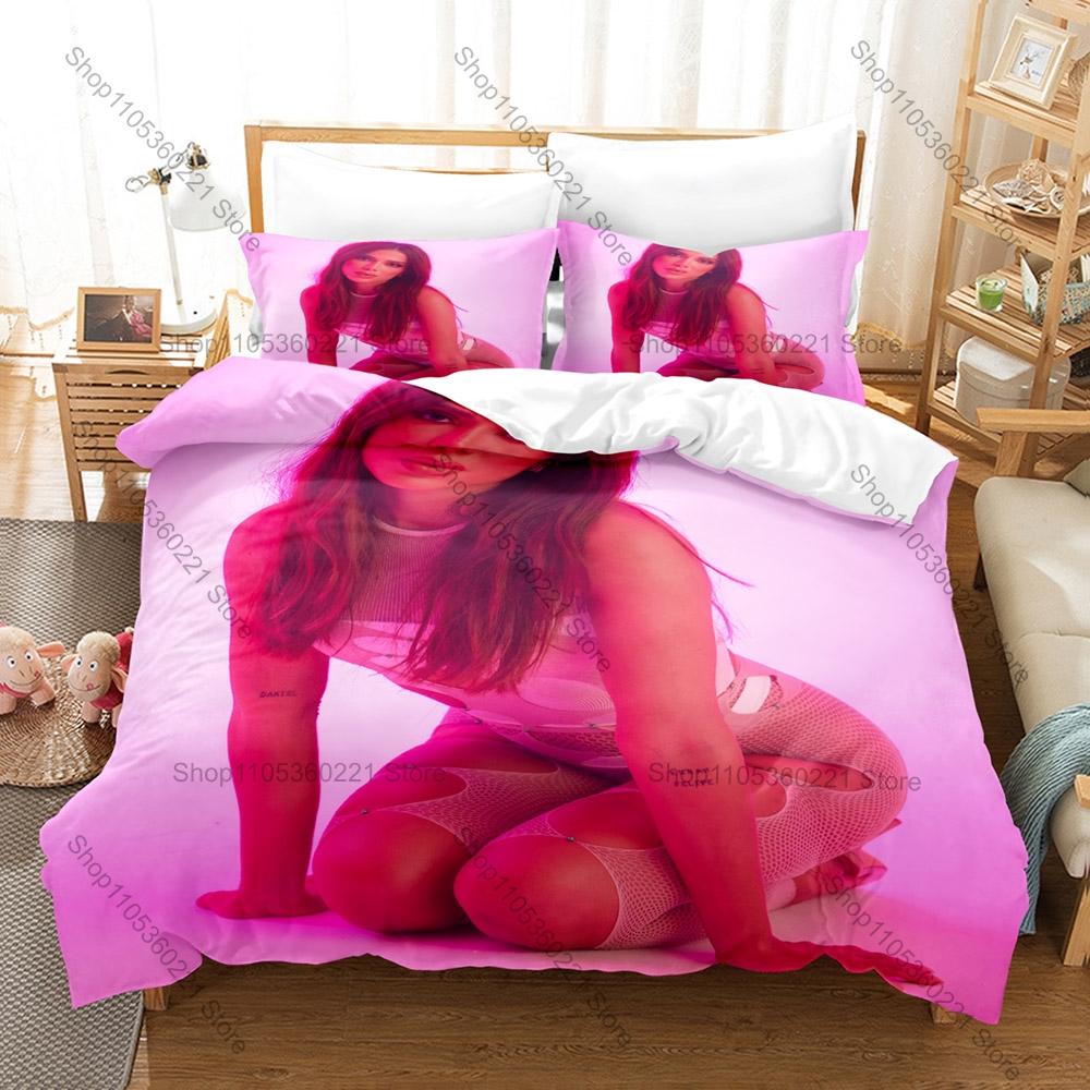 Cool Anitta Singer Duvet Cover + 2 Pillowcases 3D Print Polyester Bedding Set Fan Bedroom Decor Bed Linens Latin Pop Star Anitta