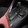 ABS Carbon Fiber Gear Shift Panel Trim Kit for For Toyota Supra A90 -
