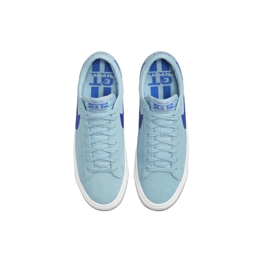 Nike Zoom Blazer Low Pro GT SB Boarder Blue Unisex Sneakers White Racer-Blue DC7695-402