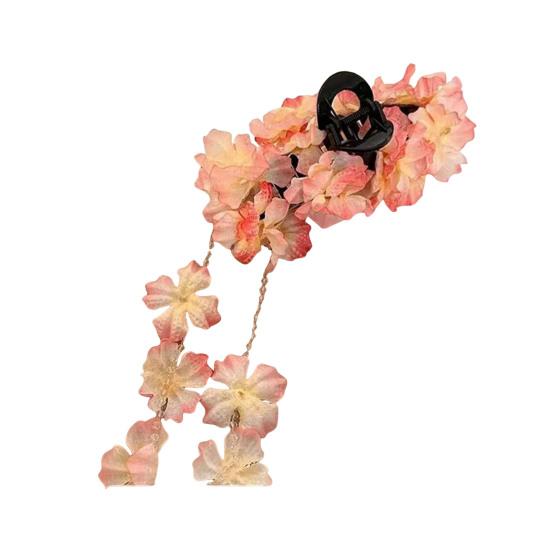Women Hair Claw Artificial Flower Clip Back Head Decor Hair Shower Hair Clip Hair Styling Tool