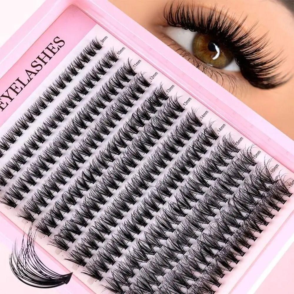 Enlarge Eyes False Eyelashes 30D 40D 50D 60D 80D Individual Lashes Daily Beauty Routine