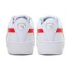 Puma Vikky Stacked Lightweight Durable Low-Top Thick Sole Casual Sneakers Women Sneakers White Red 369143-13