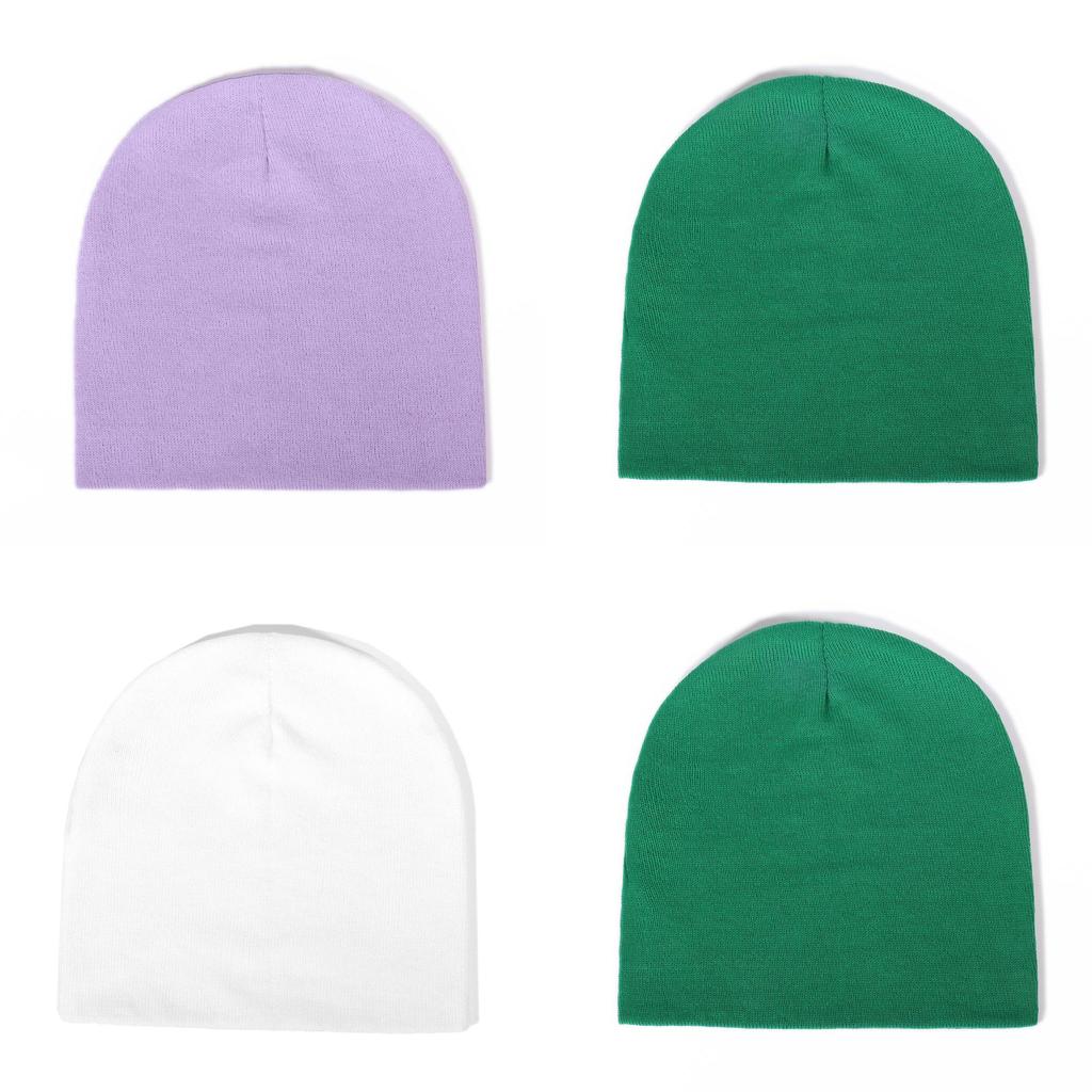 Knitted Hat For Women With Stretchy Polyester Fabric Fall Casual Fashion Accessory For Winter Season