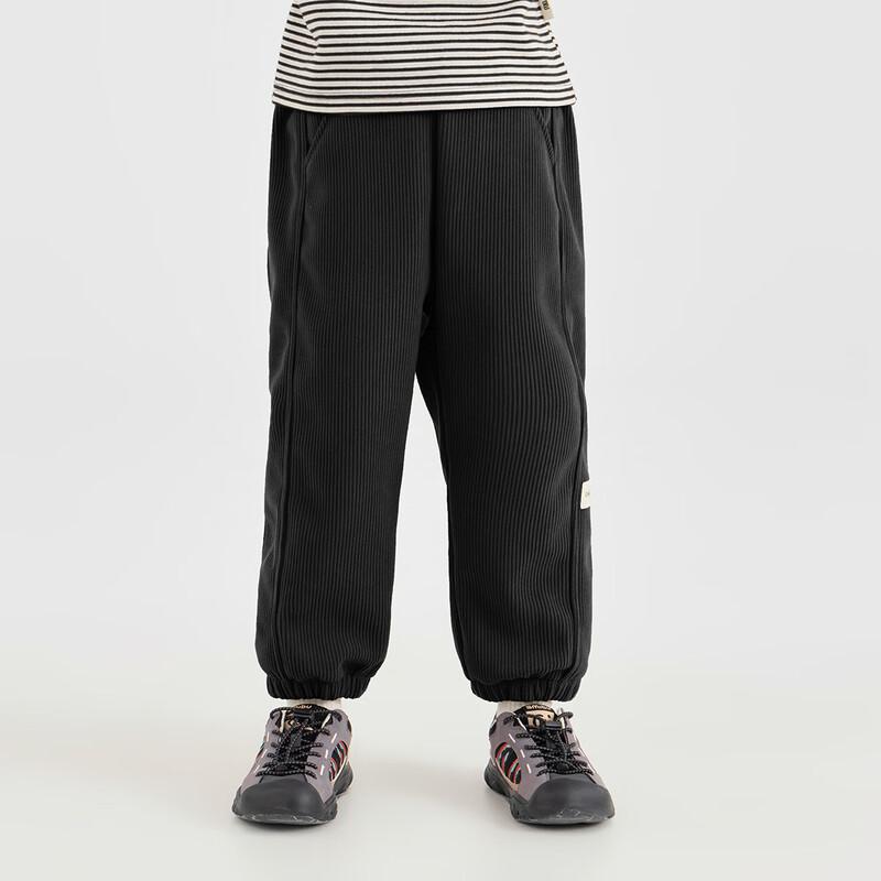 Boys' Thick Corduroy Fleece-Lined Harem Pants