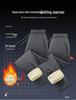 Men's Winter Fleece-Lined Cotton Pants: Cold-Proof, Windproof, Waterproof, Plus Size, Lamb's Wool Thickened for Warmth