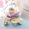 Cartoon Animal Creative Ceramic Bowl Cute Cream Color Household Dessert Bowl Breakfast Bowl Girl Birthday Gift Gift