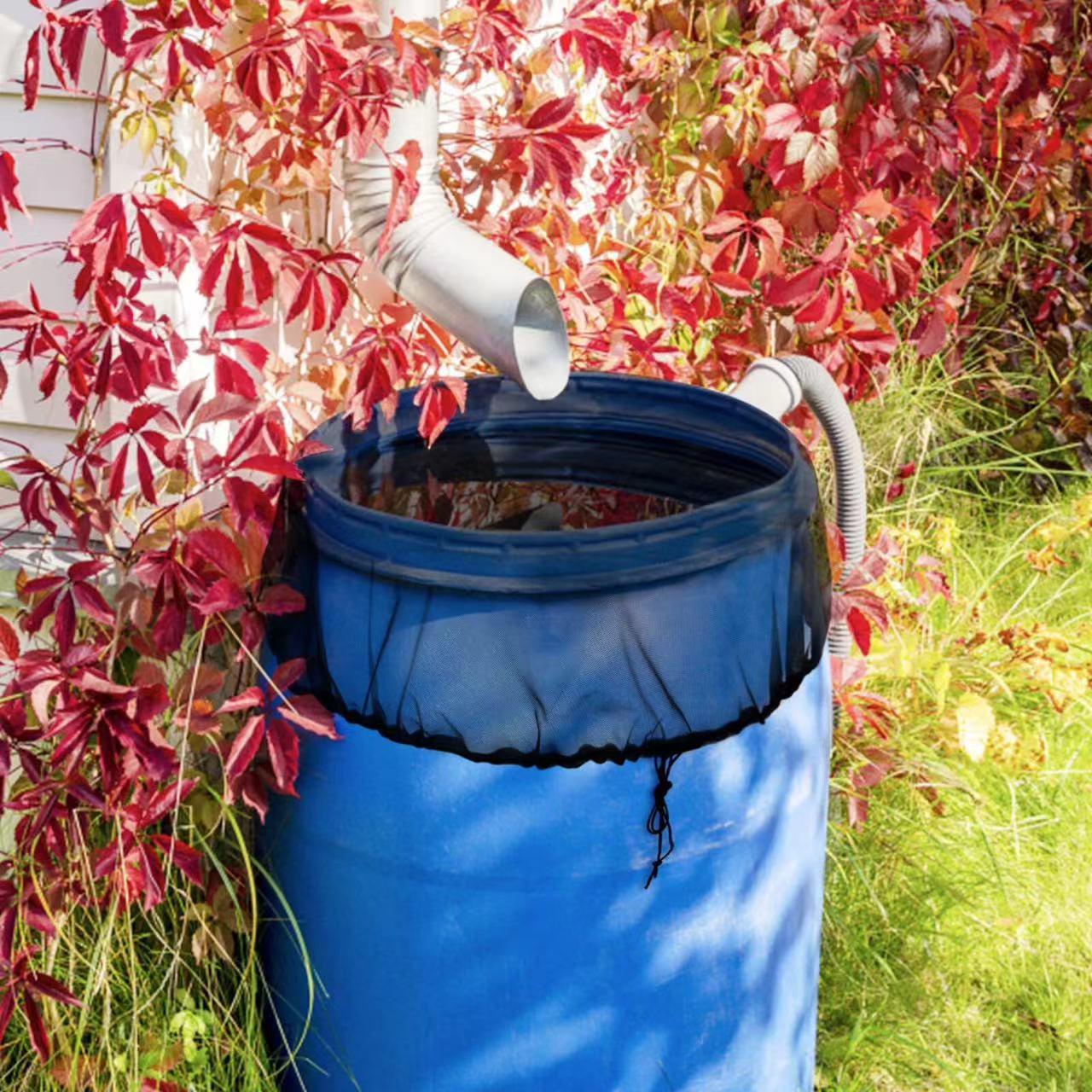 

Уличная сетка для дождевой бочки – Защитная сетка от комаров Black; Diameter 45cm