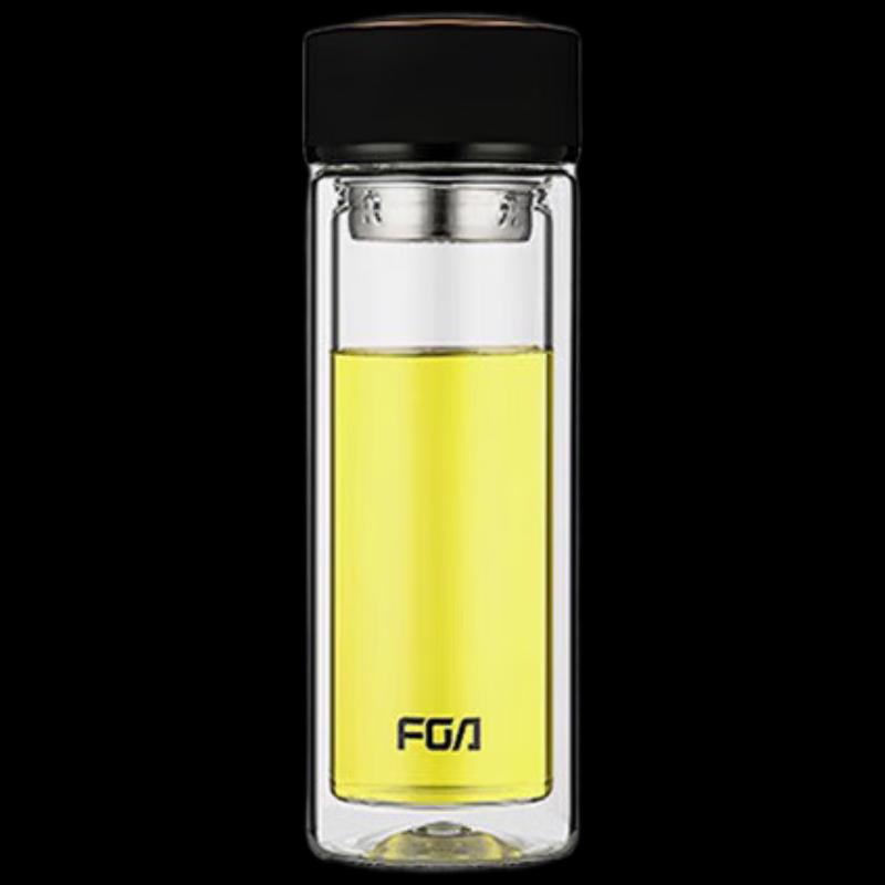 Fuguang Gediao Series Double-Layer Glass Tea Infuser Bottle