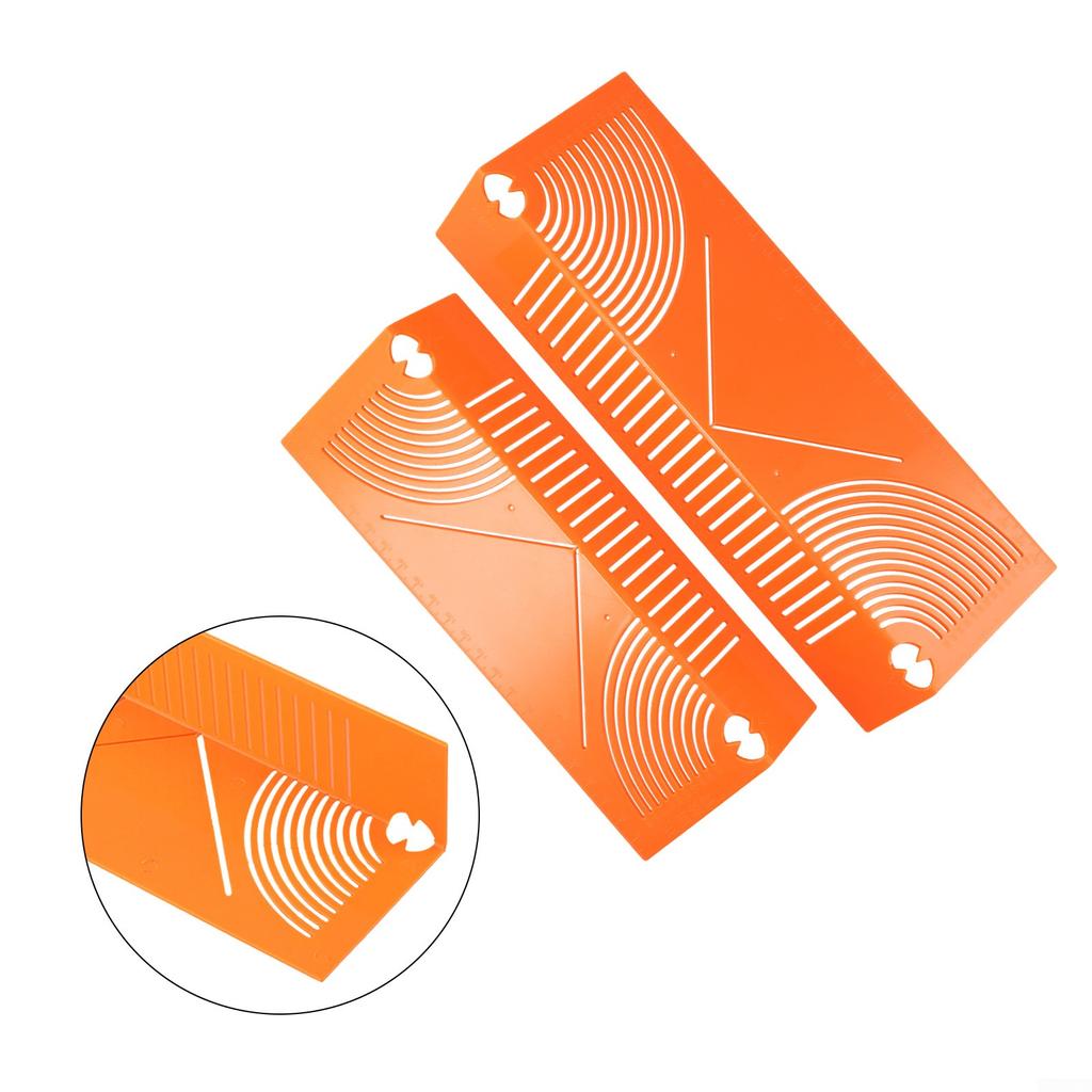Adjustable Square Tube Ruler for Professional Drawing and Design Needs