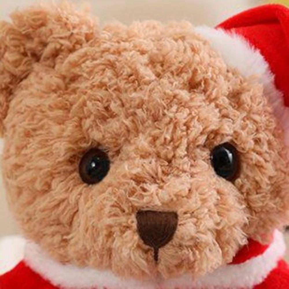 Dress Up Christmas Bear Plush Toy Soft Bear Stuffed Doll  Valentine's Birthday