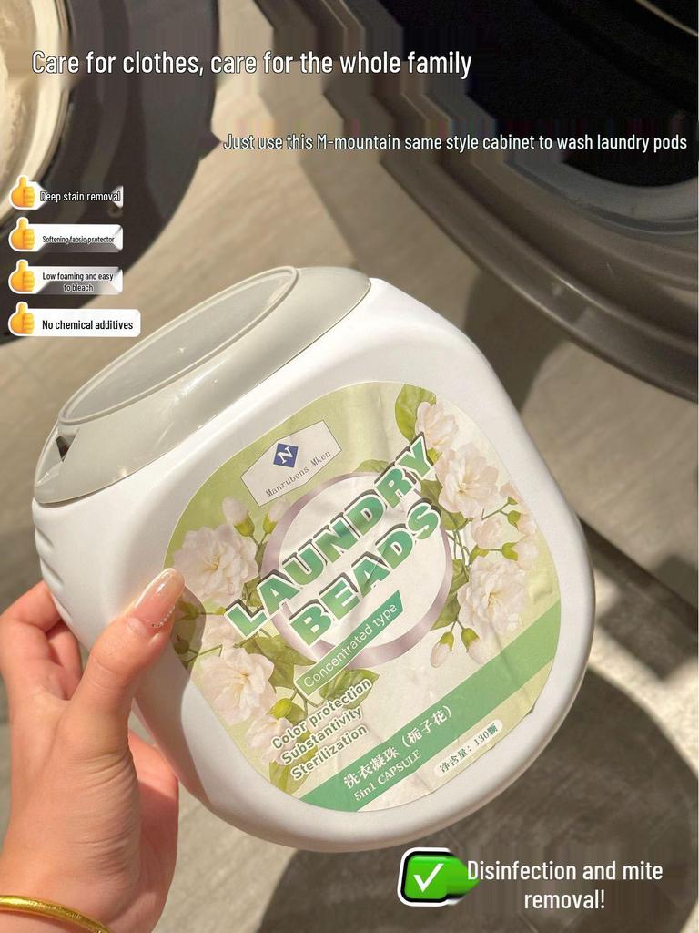 Gardenia 5D Pět v jednom prací kapsle - Dlouhotrvající čistá vůně