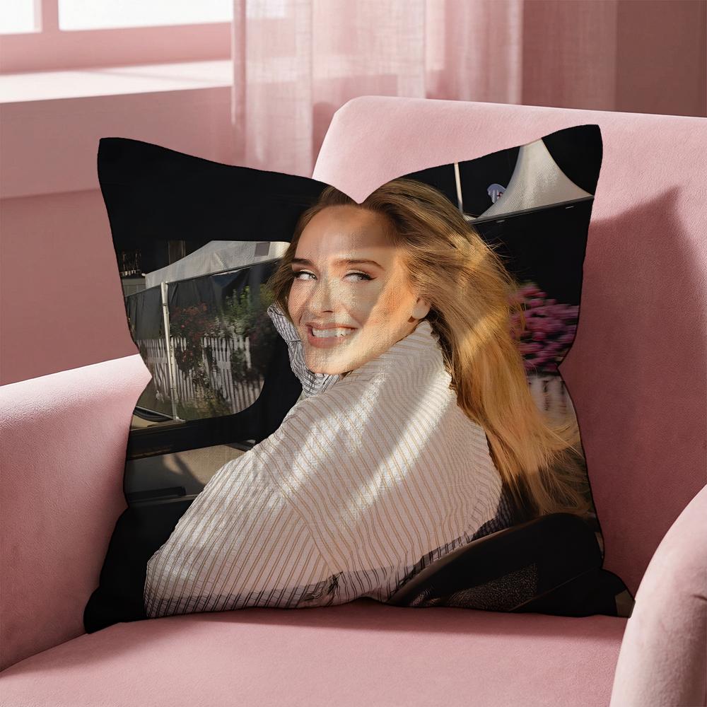 A-AdeleS SINGER Наволочка-подушка для дивана и автомобиля - Двусторонняя, Мягкая и прочная для повседневного использования 30cmx30cm