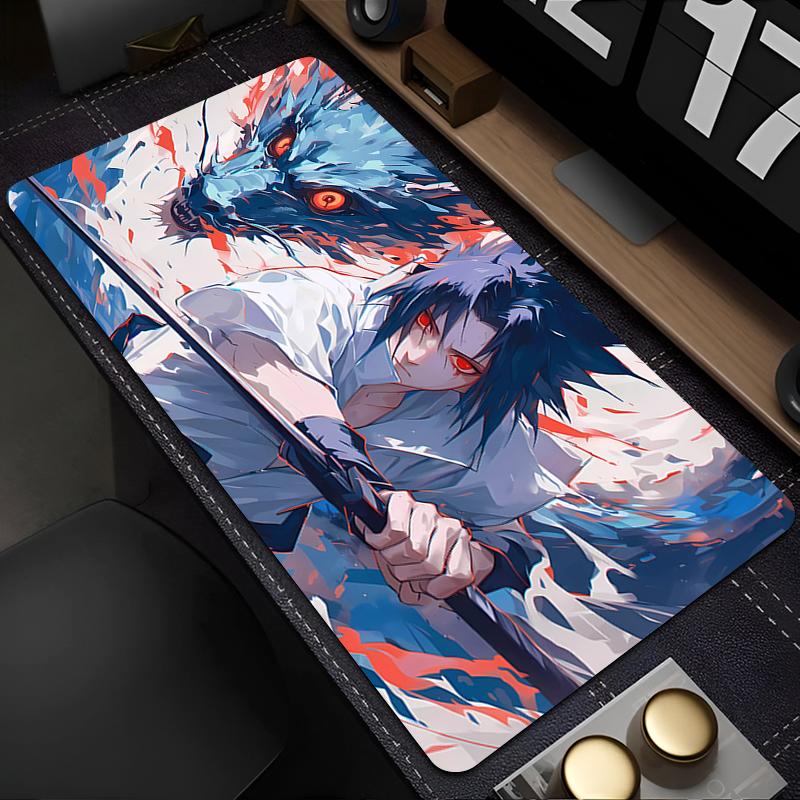 Mouse Pad Naruto Sasuke Gamer Notebook Games MousePad xxl HD Print Keyboard Pad Large Mousepad Mouse Mat Gaming Desk Mat