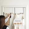 Modern Fashion Door Back Hook Bedroom Porch Free Punch Coat Hook Bathroom Door Hook Towel Rack Metal Hook