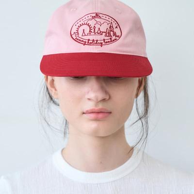 EOLTR Cotton Two Tone Cap_Pink