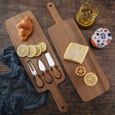 Acacia Wood Cheese Board Set Cheese Cutting Tools, Cheese Boards, Wooden Cutting Chopping Steak Boards